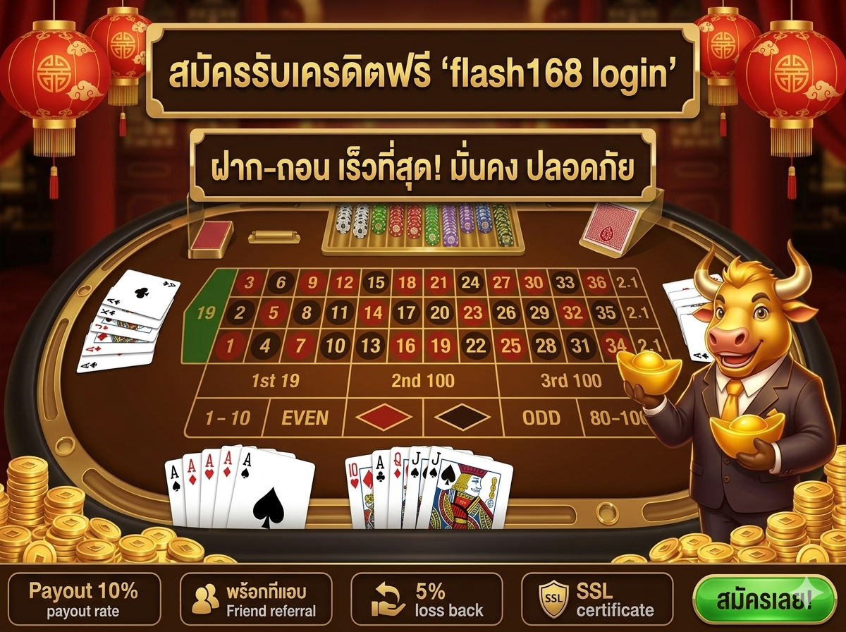 flash168 เข้าสู่ระบบสะดวก รวดเร็ว